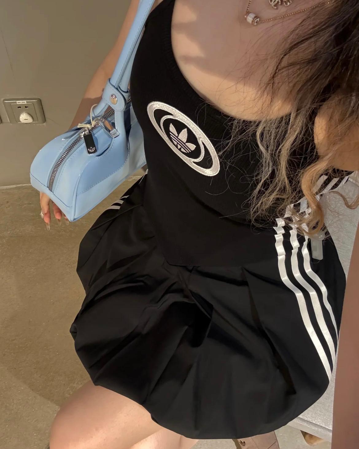 ADIDAS ONE PIECE 吊帶泡泡裙 | 2 COLORS