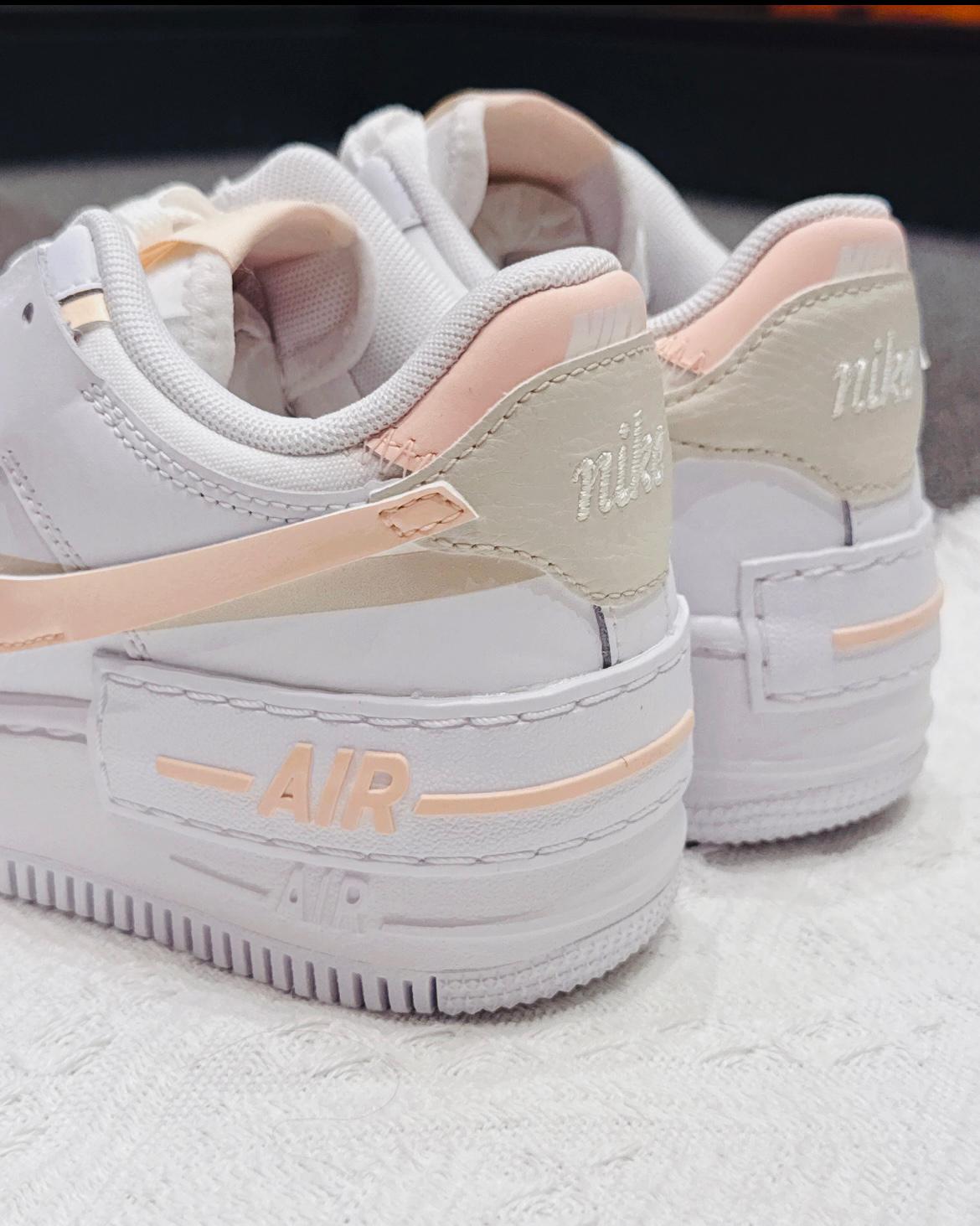 NIKE AIR FORCE SHADOW | PEACH
