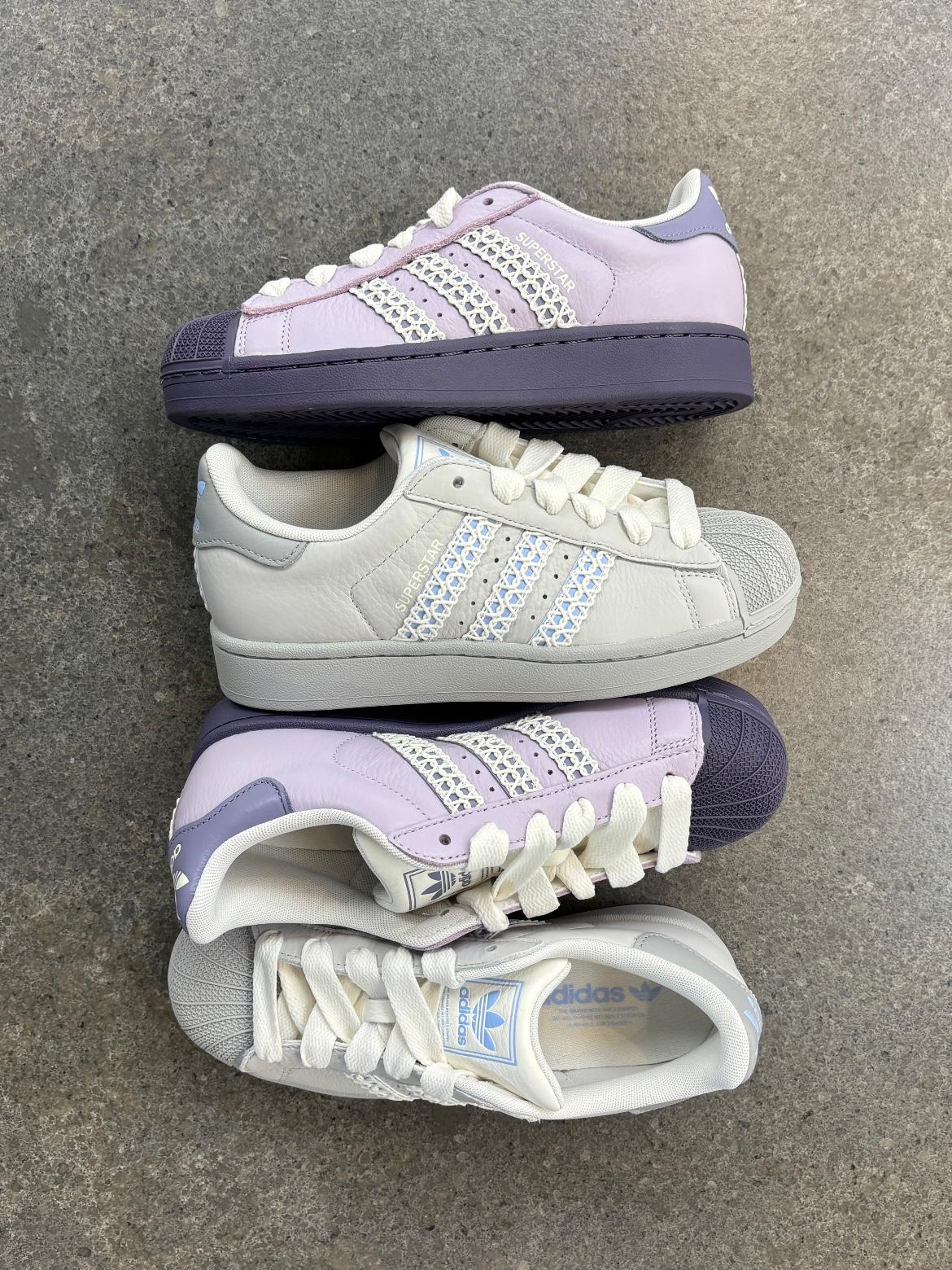 ADIDAS SUPERSTAR 編織 | 2 COLORS