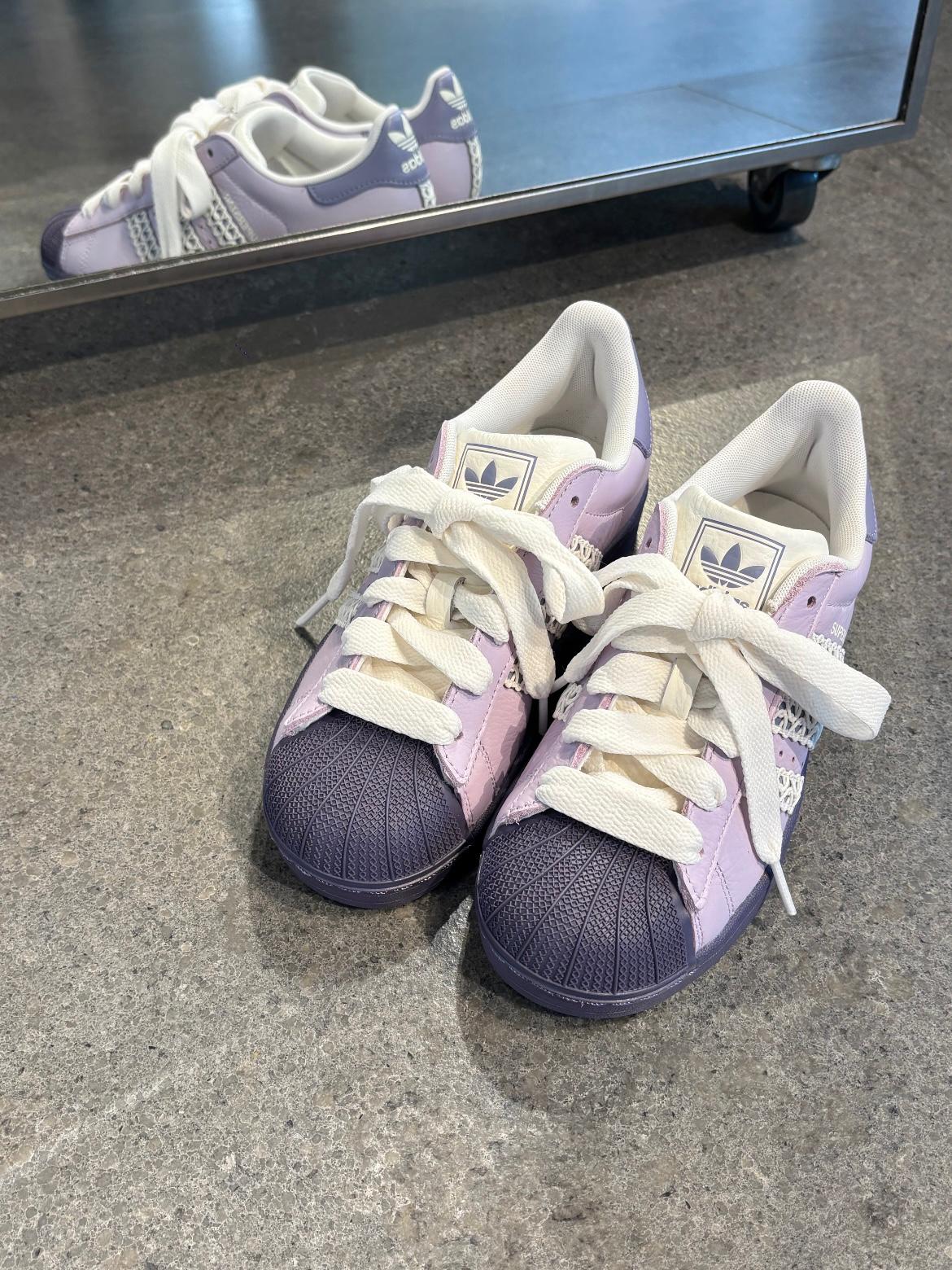 ADIDAS SUPERSTAR 編織 | 2 COLORS