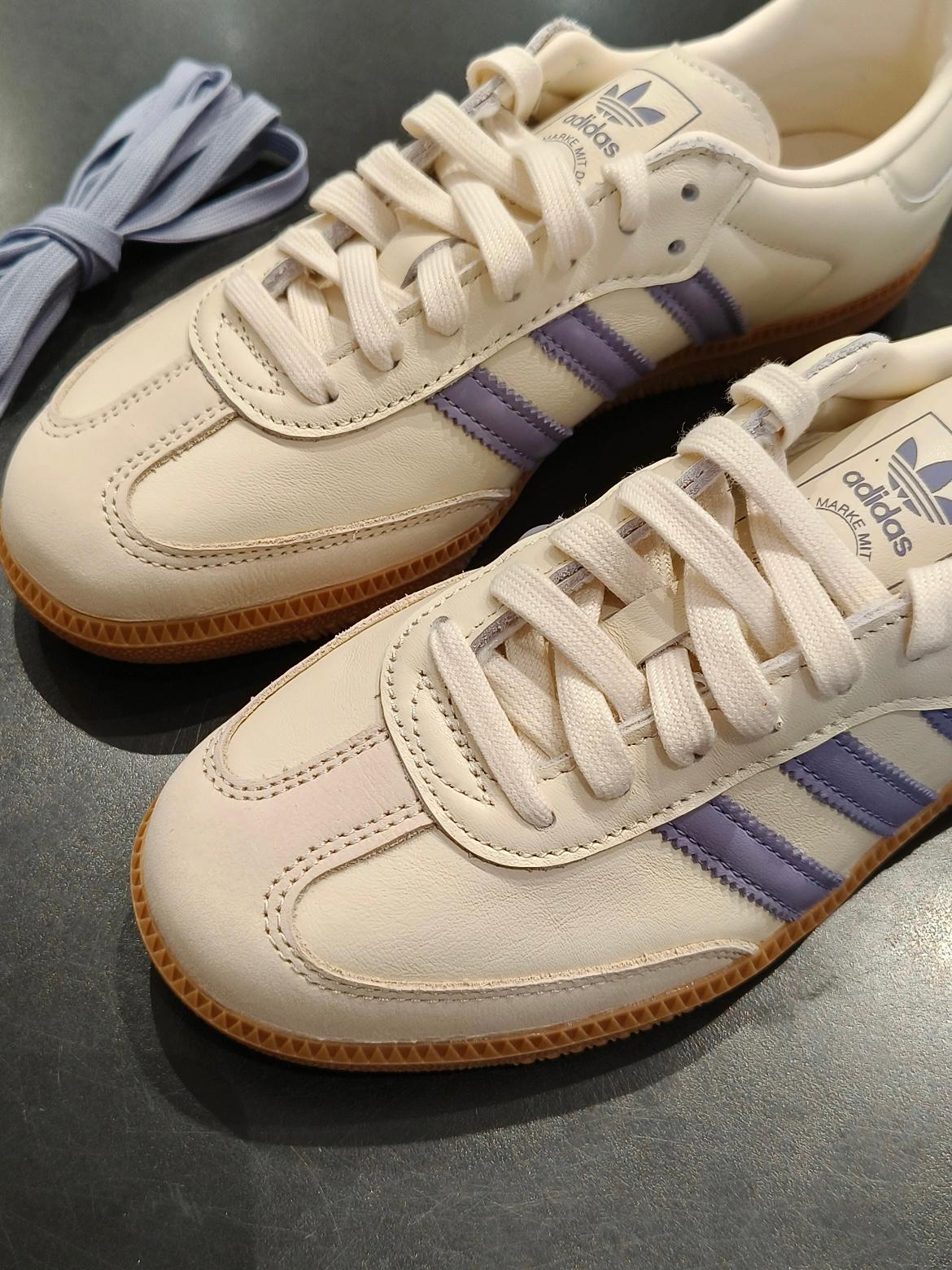 ADIDAS SAMBA OG | BEIGE PURPLE