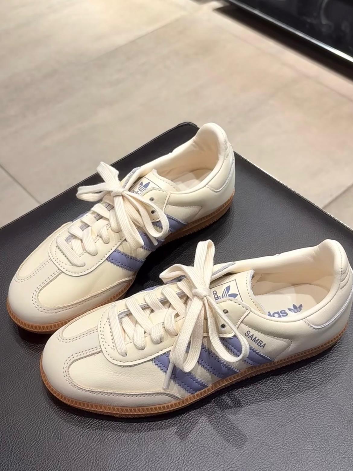 ADIDAS SAMBA OG | BEIGE PURPLE