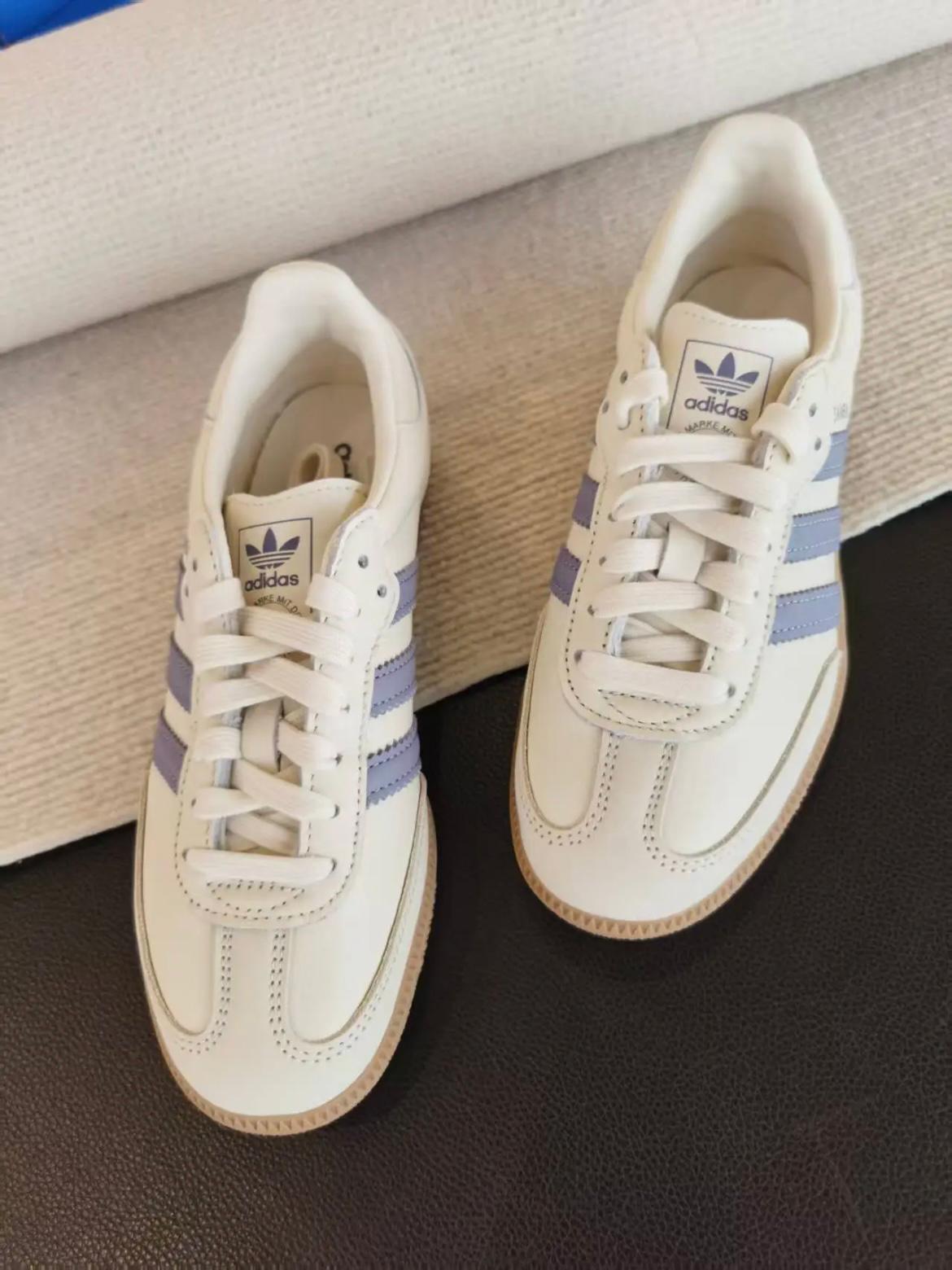 ADIDAS SAMBA OG | BEIGE PURPLE