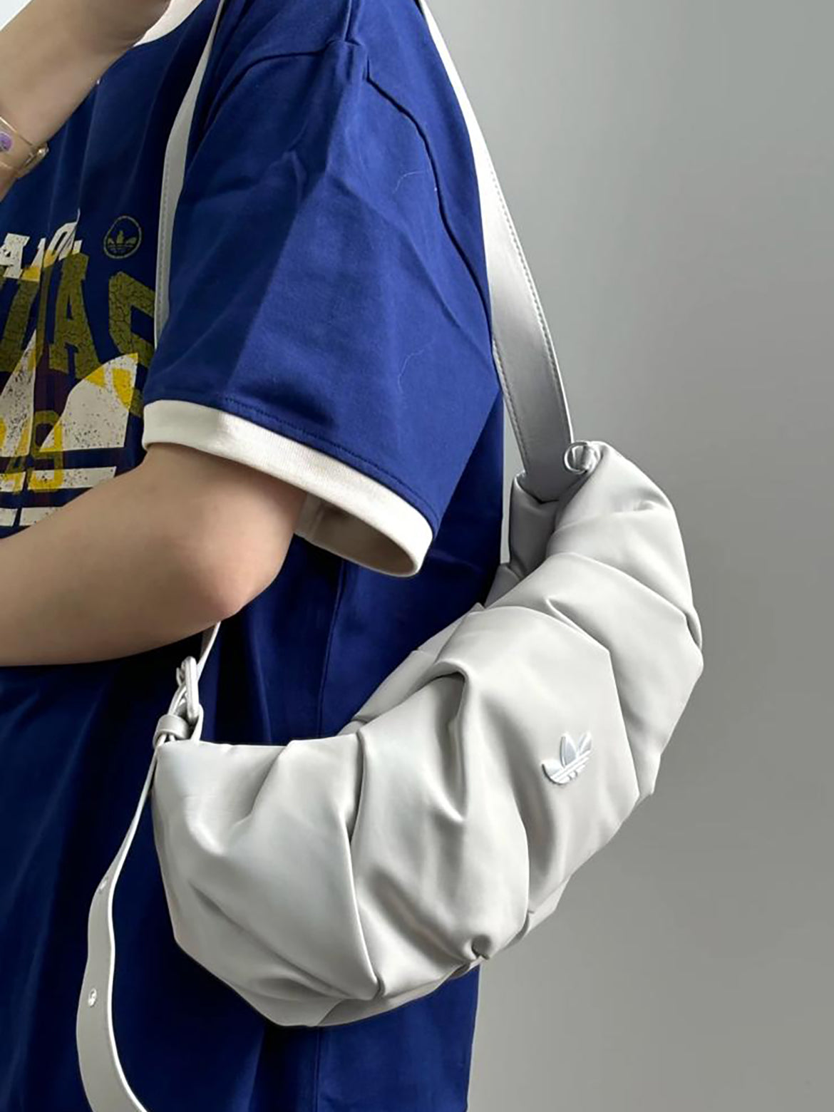 ADIDAS 3WAY SHOULDER BAG ( 餃子雲朵 ) 仿皮款 | 2 COLORS