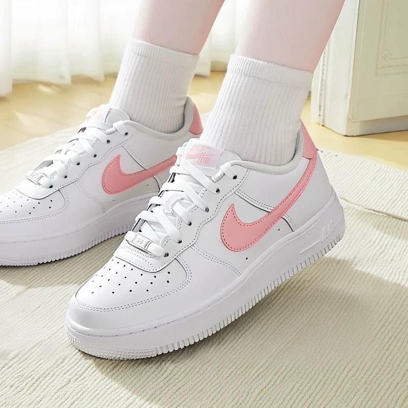 NIKE AIR FORCE 1 GS | PINK WHITE
