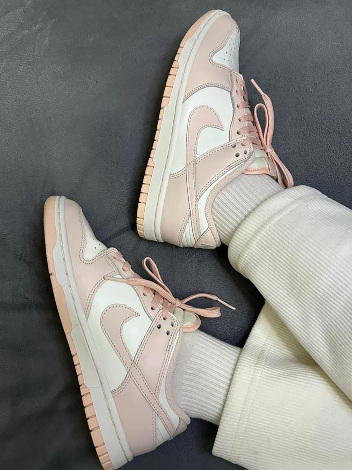 NIKE DUNK LOW | PINK WHITE