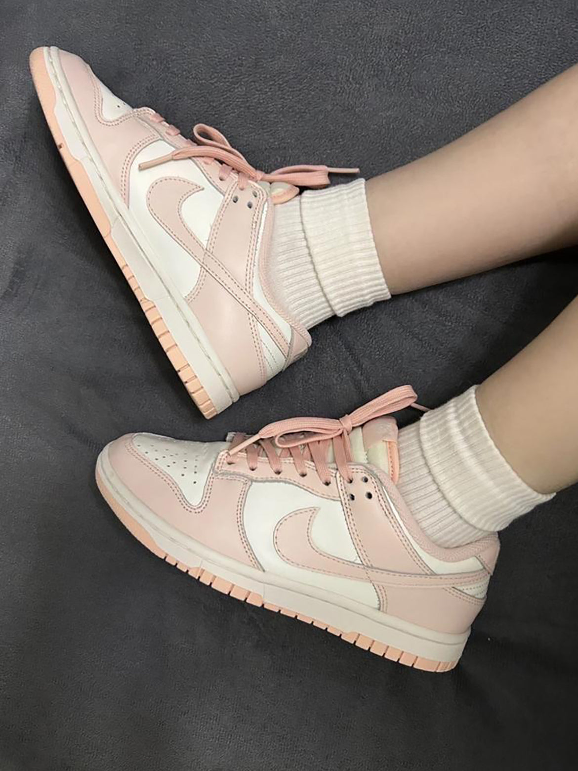 NIKE DUNK LOW | PINK WHITE