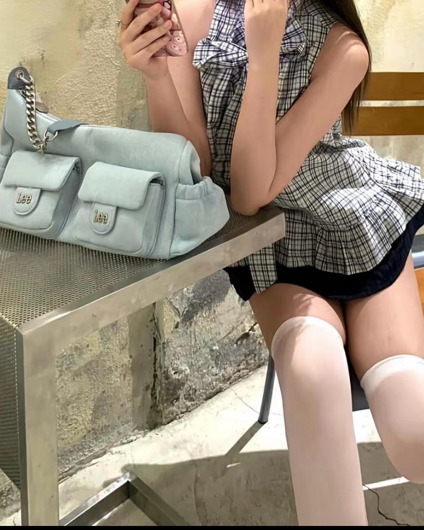 LEE HOBO BAG | DENIM BLUE