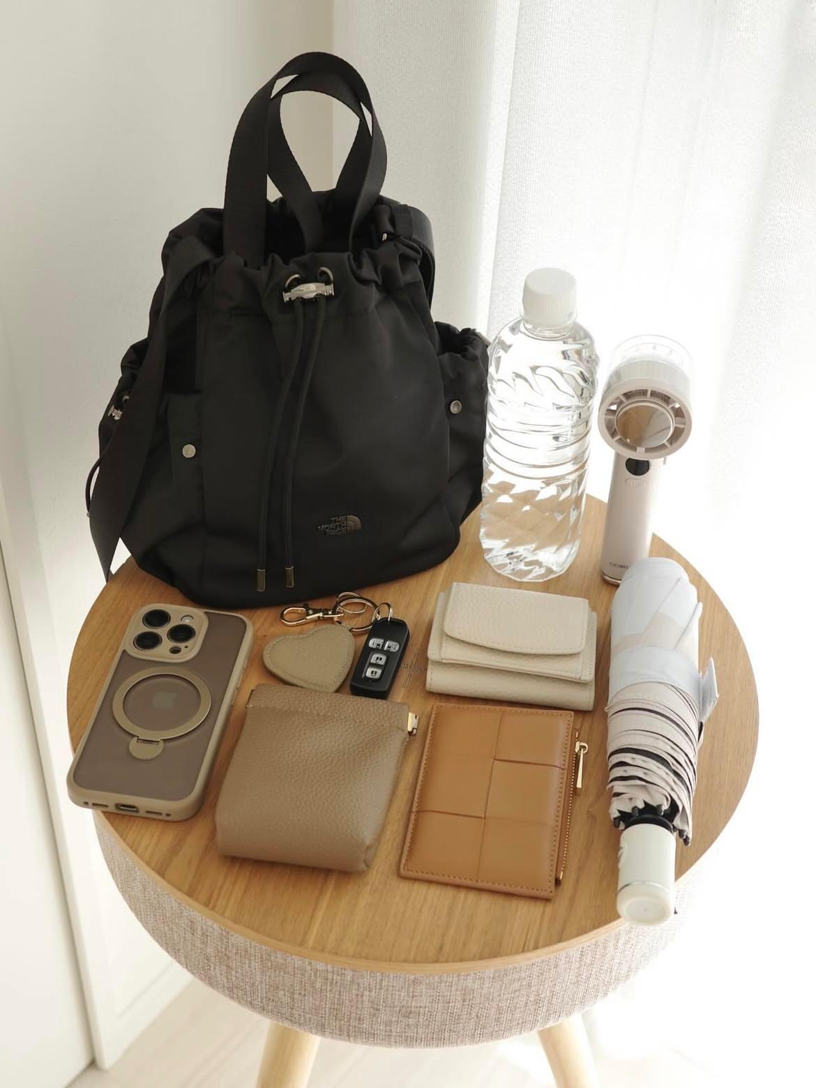 THE NORTH FACE MINI BUCKET BAG | BLACK