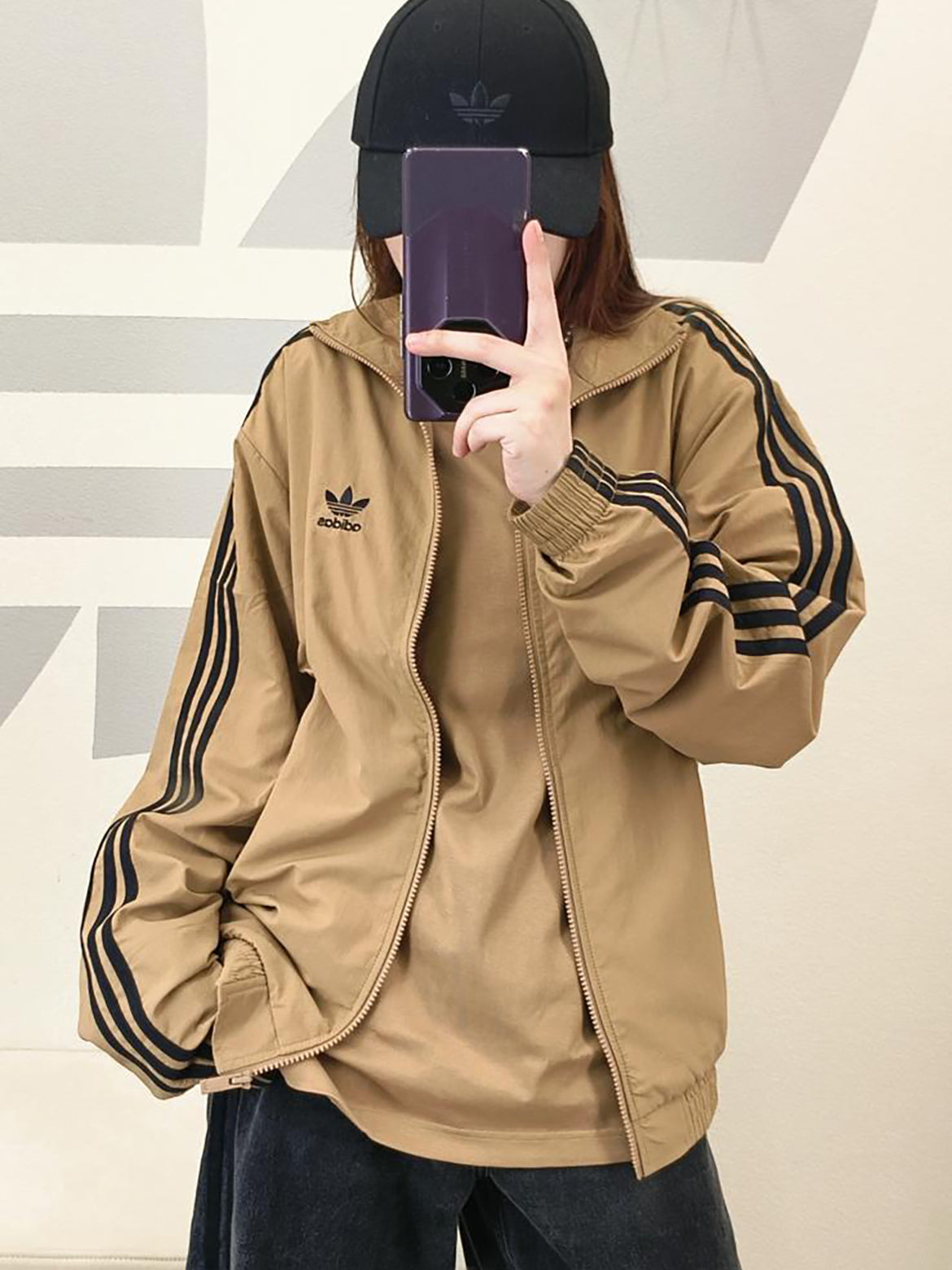 ADIDAS ORIGINALS JACKET | BROWN