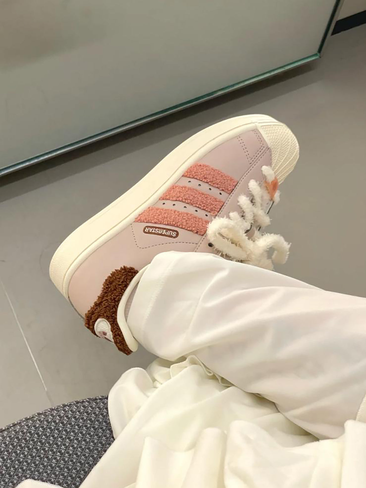 ADIDAS SUPERSTAR FLEECE | 2 COLORS