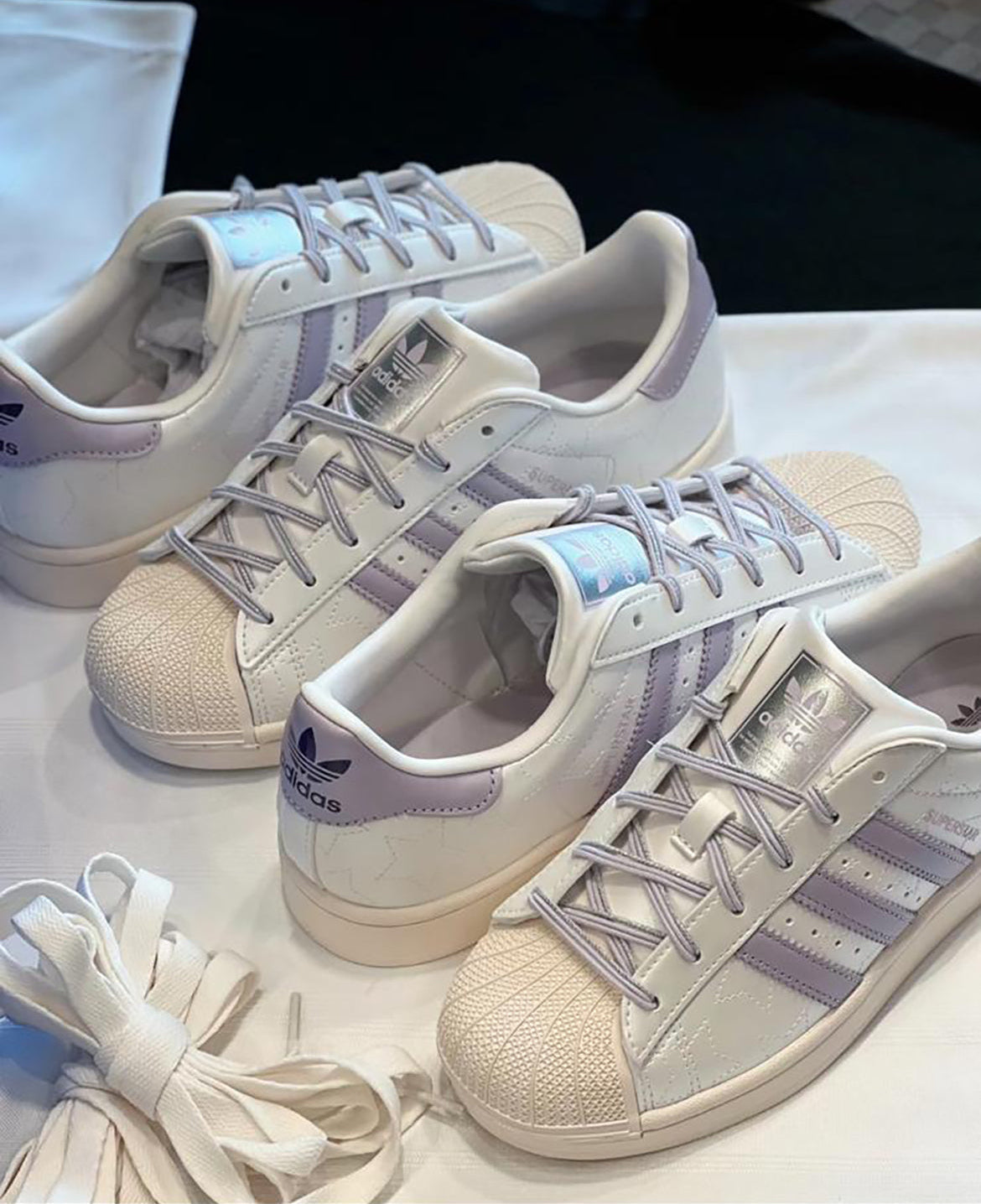 ADIDAS SUPERSTAR PEARL | LAVENDER
