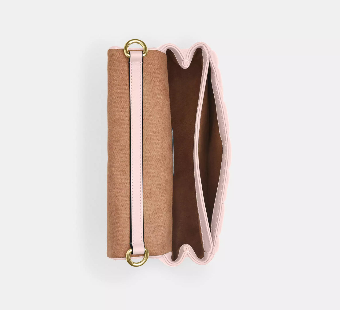 COACH 2WAY QUILTING LEATHER SHOULDER BAG | 4 COLORS