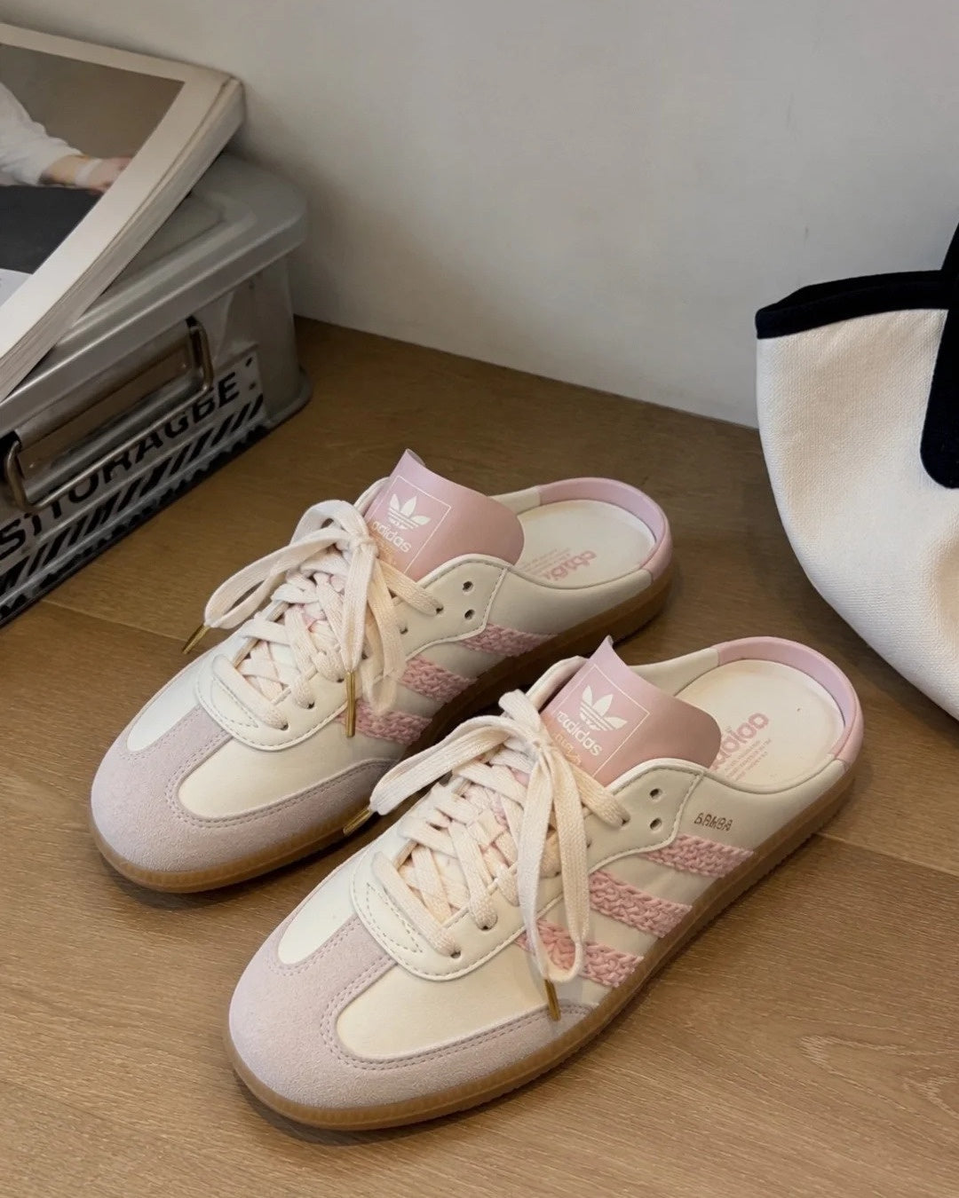 ADIDAS SAMBA OG MULE PINK