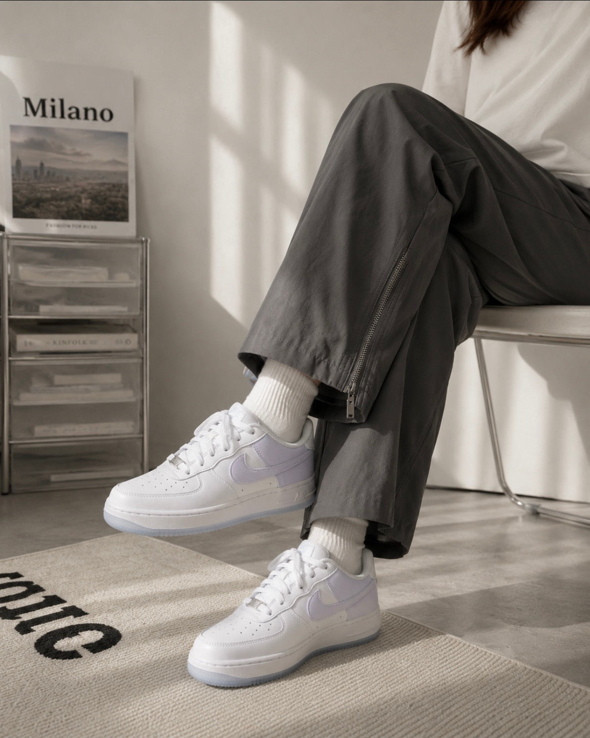 NIKE AIR FORCE 1 GS | 香芋奶凍