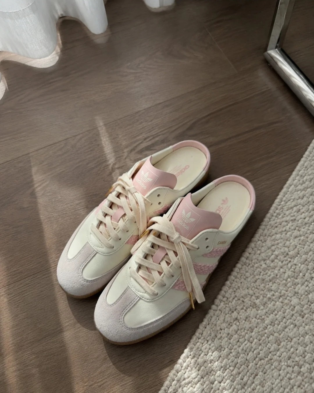 ADIDAS SAMBA OG MULE PINK