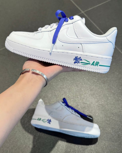 NIKE AIR FORCE 1 | ROSE BLUE