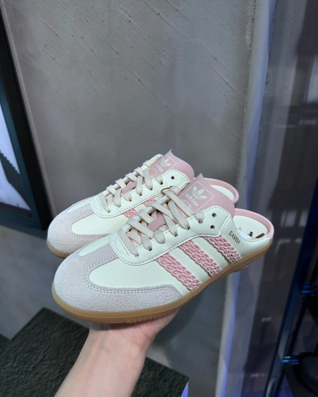 ADIDAS SAMBA OG MULE PINK