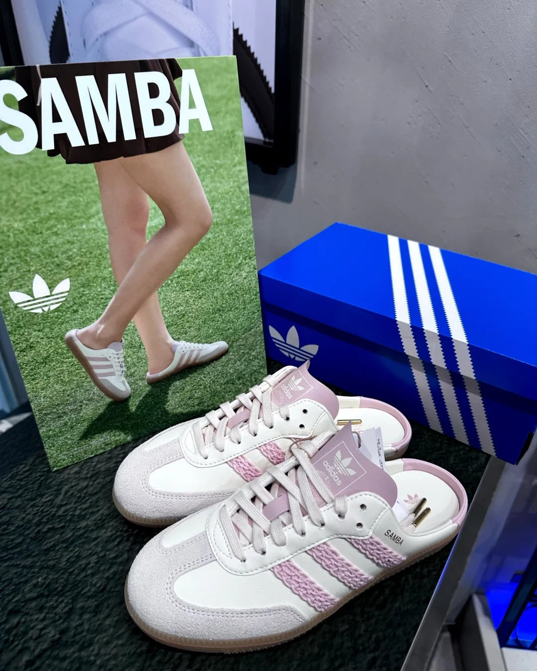 ADIDAS SAMBA OG MULE PINK