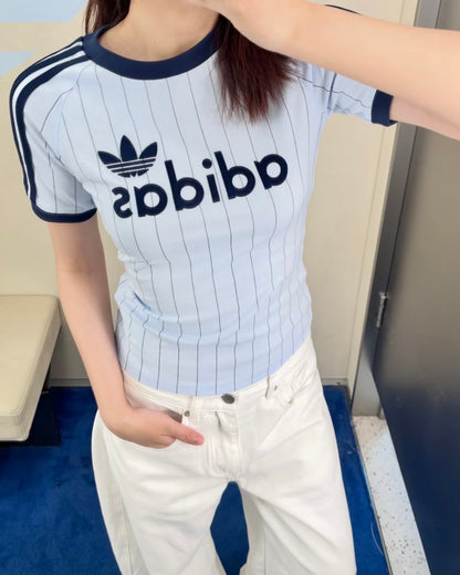 ADIDAS ORIGINALS STRIPE TEE | 3 COLORS