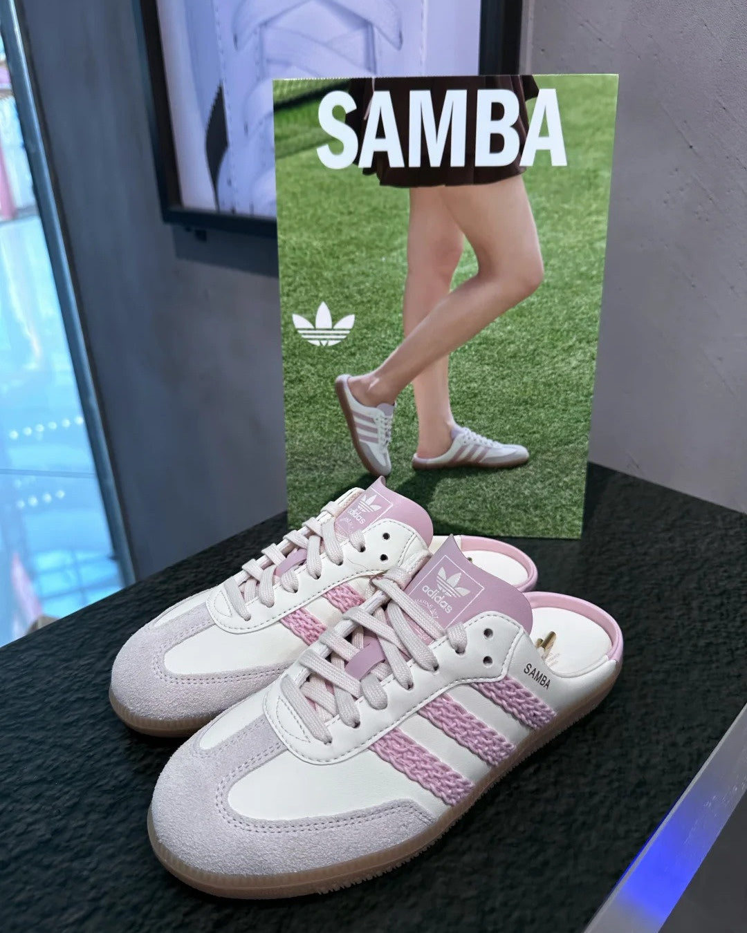 ADIDAS SAMBA OG MULE PINK