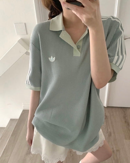 ADIDAS ORIGINALS WAFFLE TEE | MINT
