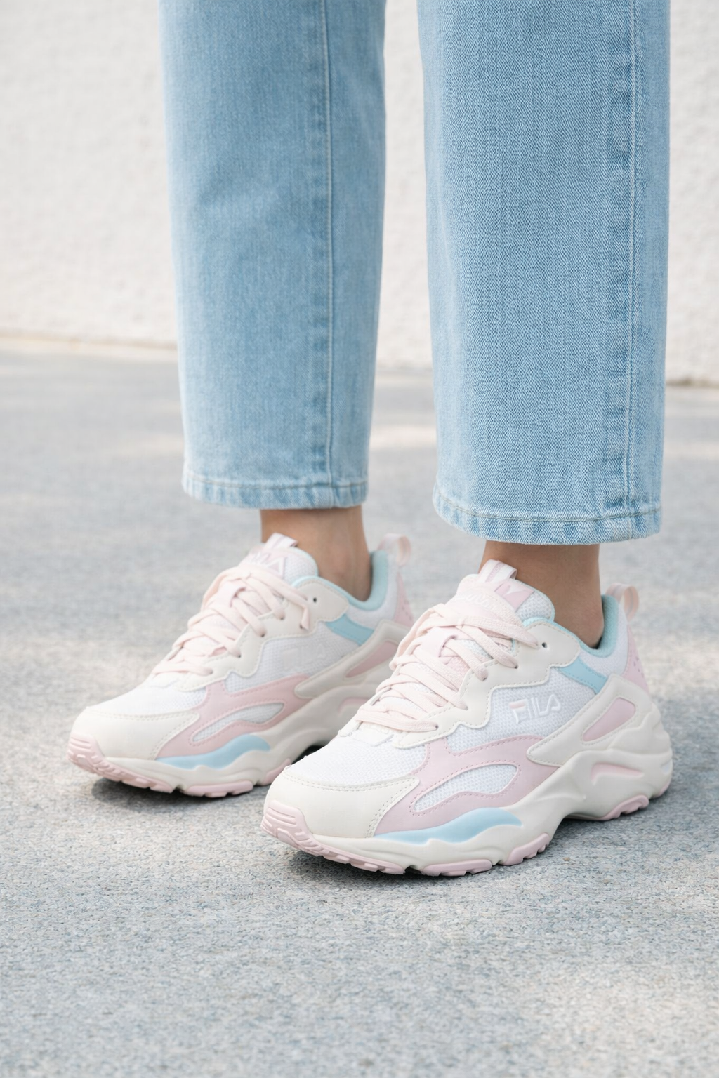FILA RAY TRACER | PINK BEIGE