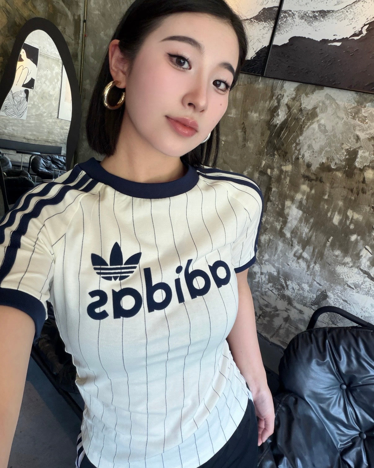 ADIDAS ORIGINALS STRIPE TEE | 3 COLORS