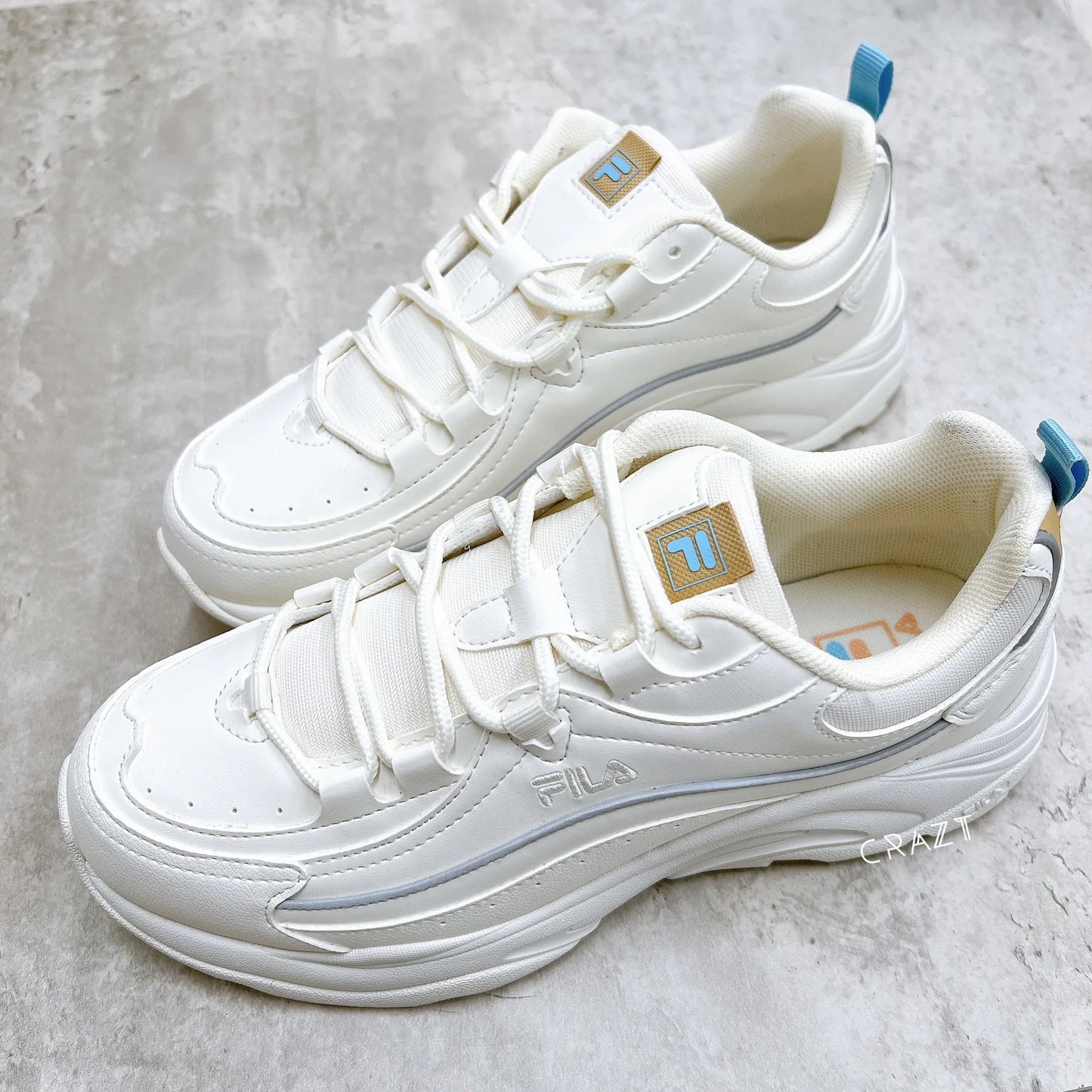 FILA RAY WAVE | CARAMEL WHITE