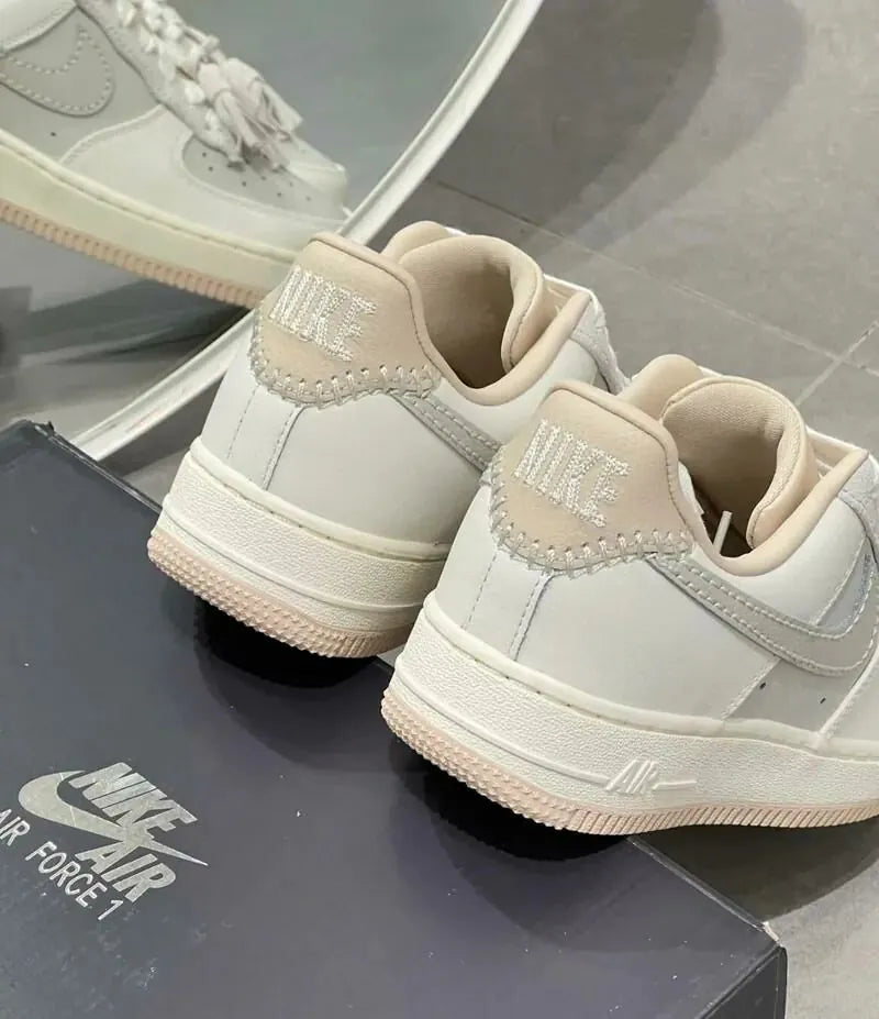 NIKE AIR FORCE 1 | GREY MILKTEA ( 流蘇設計 )