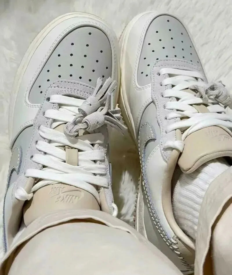NIKE AIR FORCE 1 | GREY MILKTEA ( 流蘇設計 )
