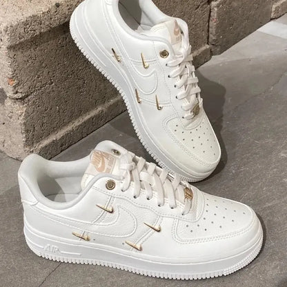 NIKE AIR FORCE 1 MINI SWOOSH | OFF WHITE