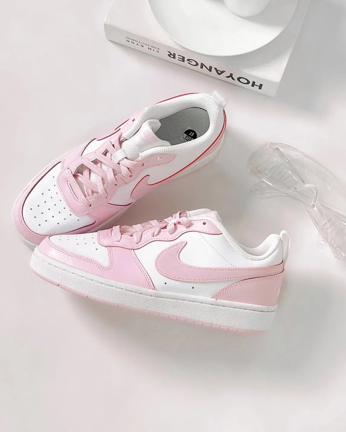 NIKE COURT BOROUGH LOW 2 | PEARL PINK