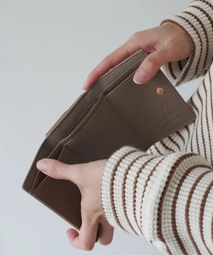 KANGOL PU LEATHER MINI WALLET | 3 COLORS