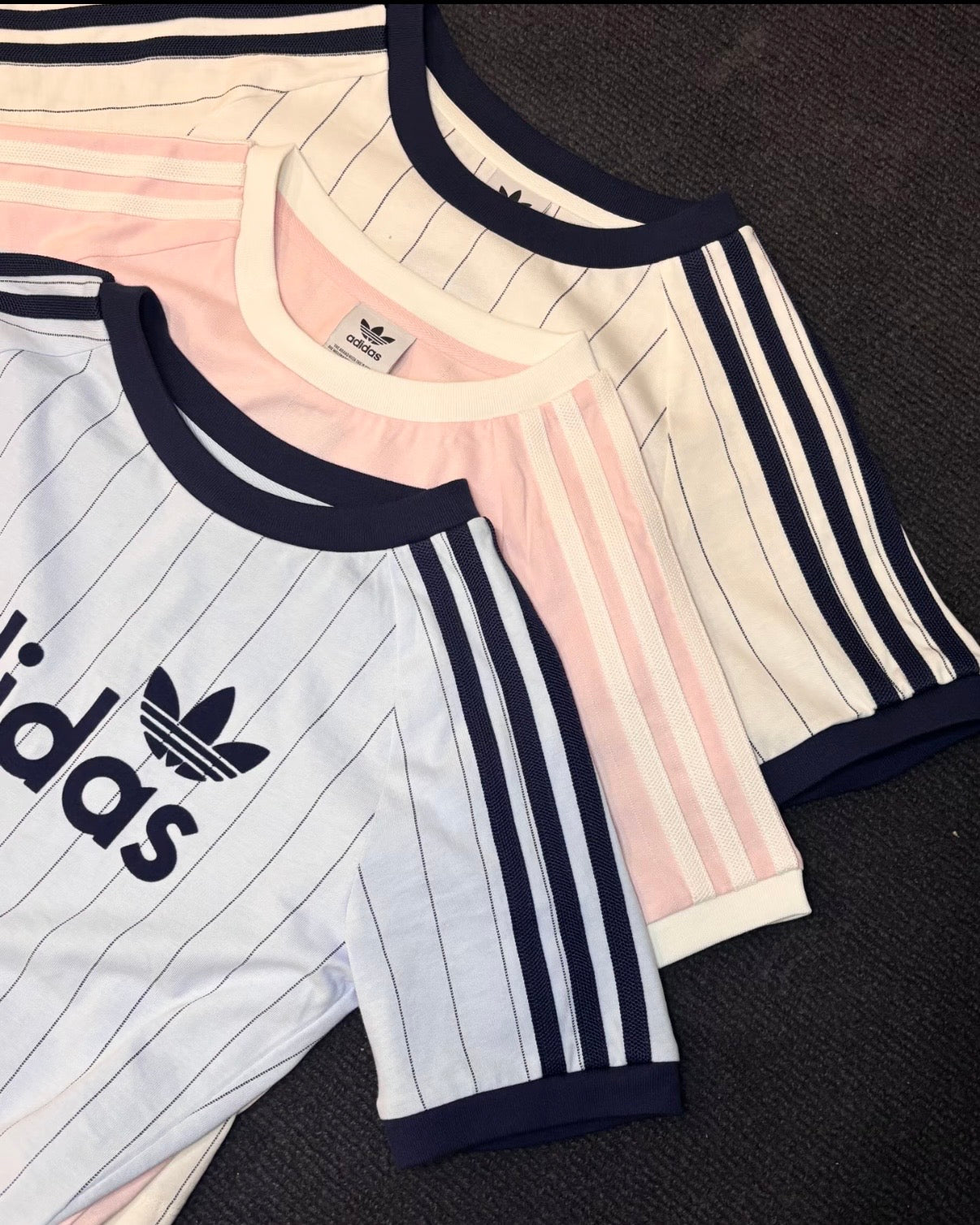 ADIDAS ORIGINALS STRIPE TEE | 3 COLORS