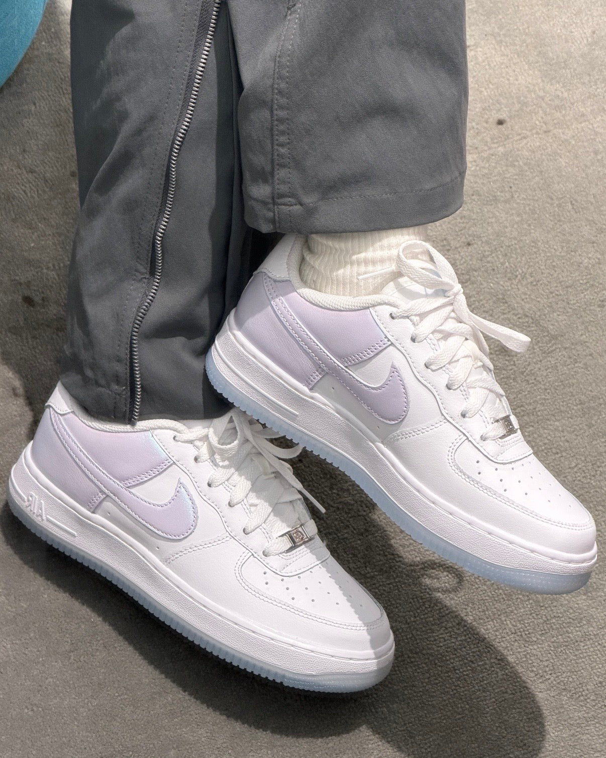 NIKE AIR FORCE 1 GS | 香芋奶凍