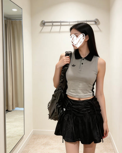 ADIDAS LACE 蕾絲短裙 | 2 COLORS