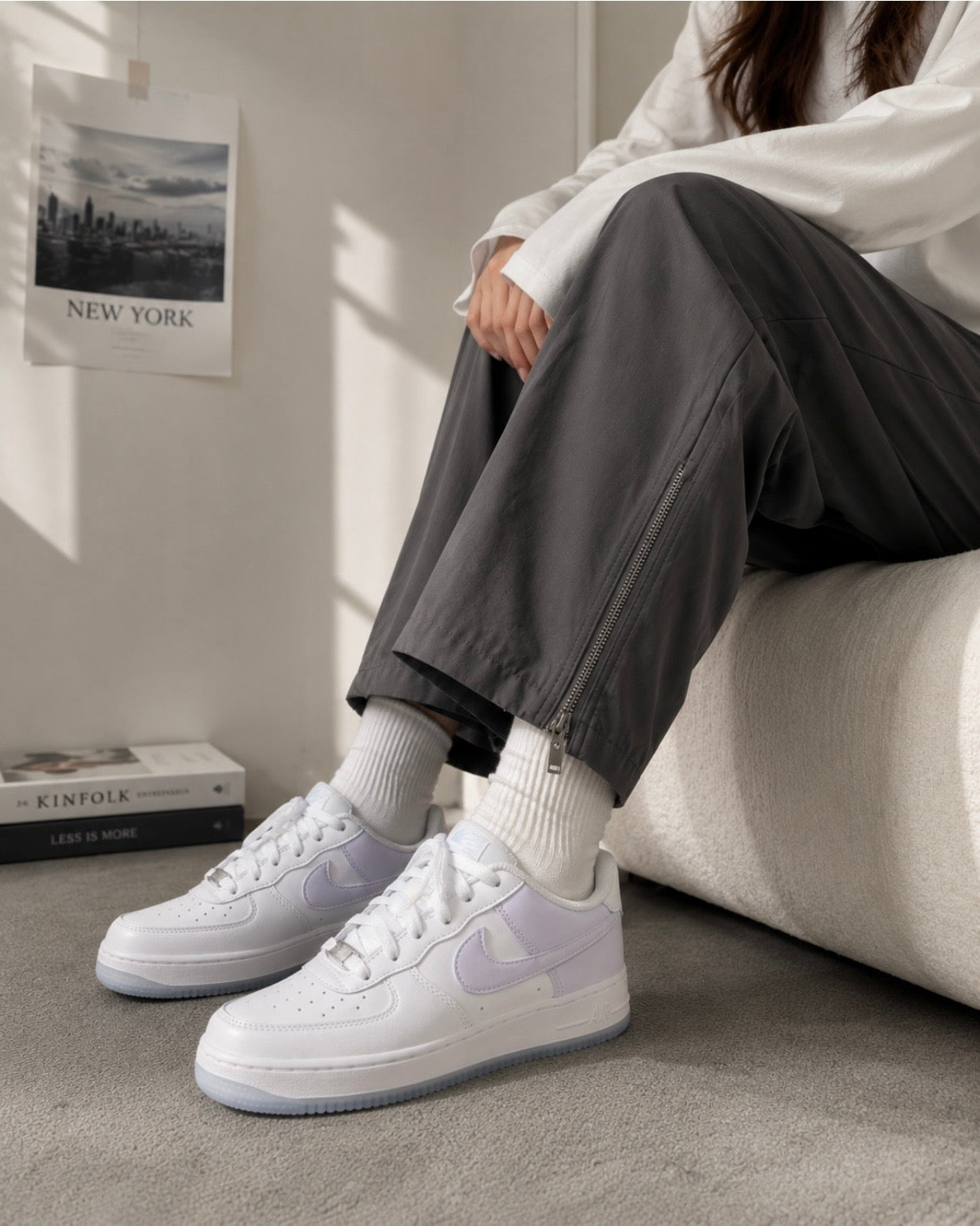 NIKE AIR FORCE 1 GS | 香芋奶凍