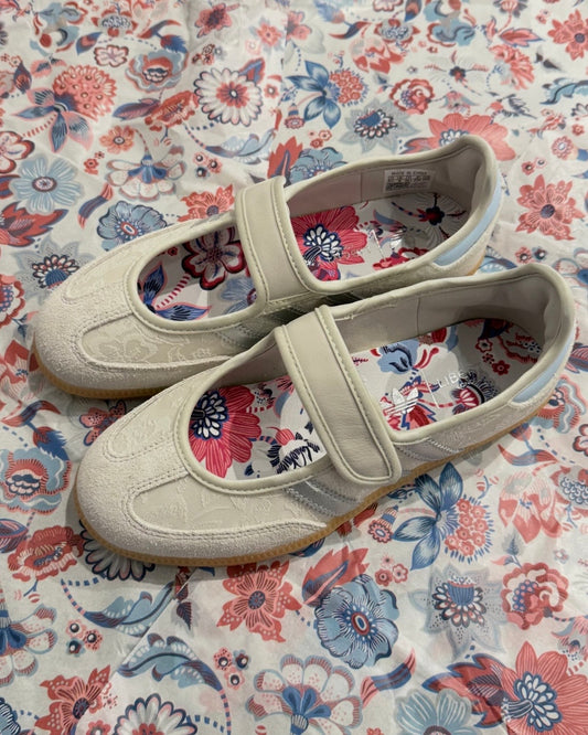 ADIDAS SAMBA JANE BLOSSOM | BLUE BEIGE