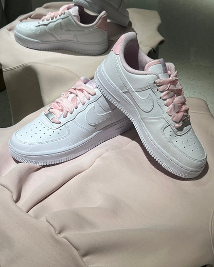 NIKE AIR FORCE 1 PINK LACE | PINK WHITE