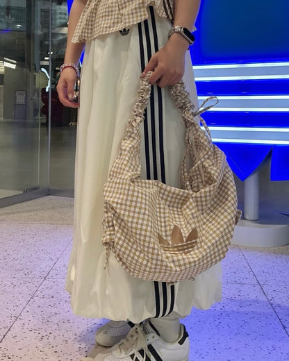 ADIDAS 荷葉邊雲朵袋 | YELLOW