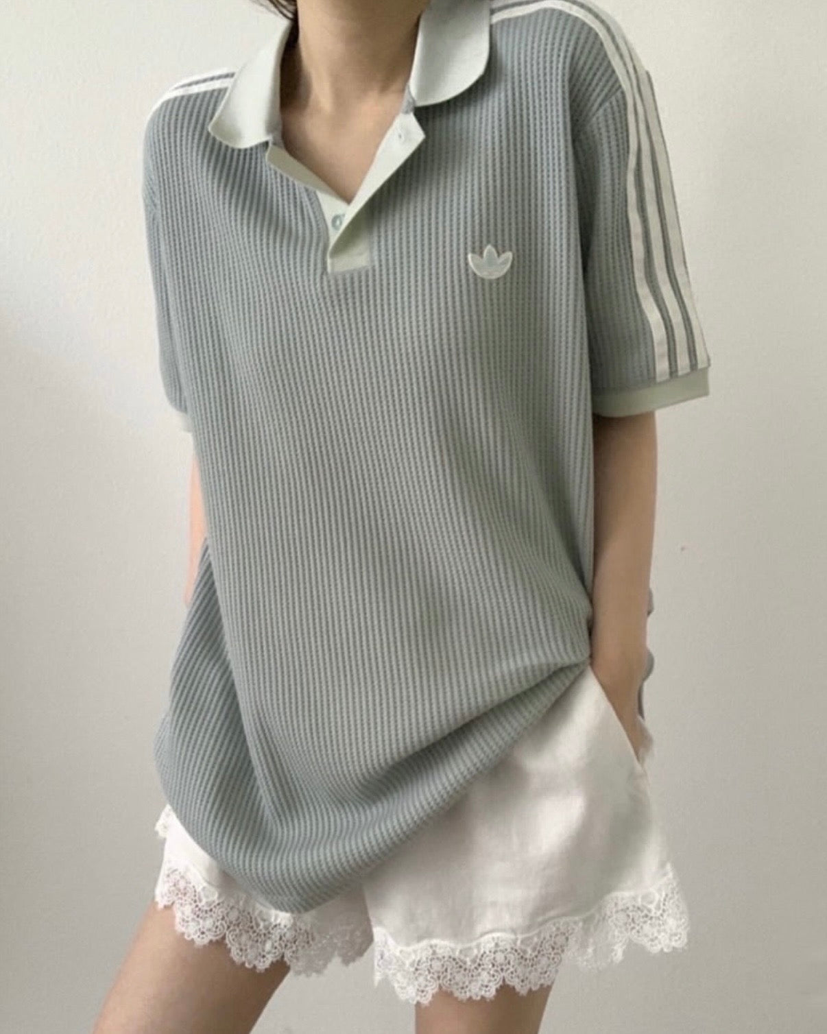 ADIDAS ORIGINALS WAFFLE TEE | MINT