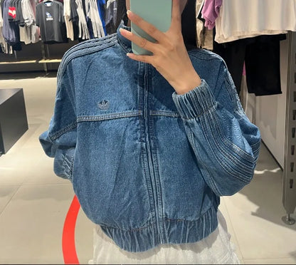 ADIDAS ORIGINALS PREMIUM ESSENTIALS DENIM JACKET