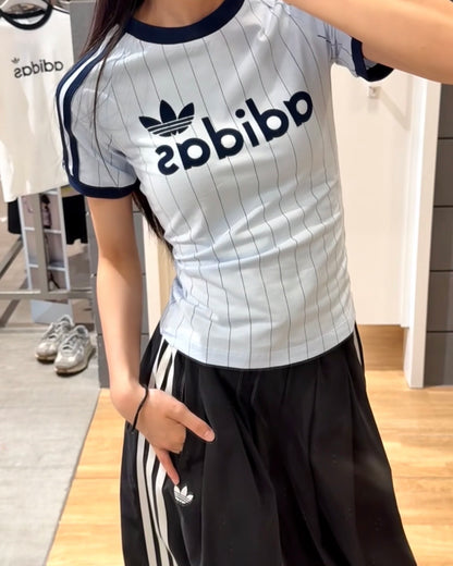 ADIDAS ORIGINALS STRIPE TEE | 3 COLORS