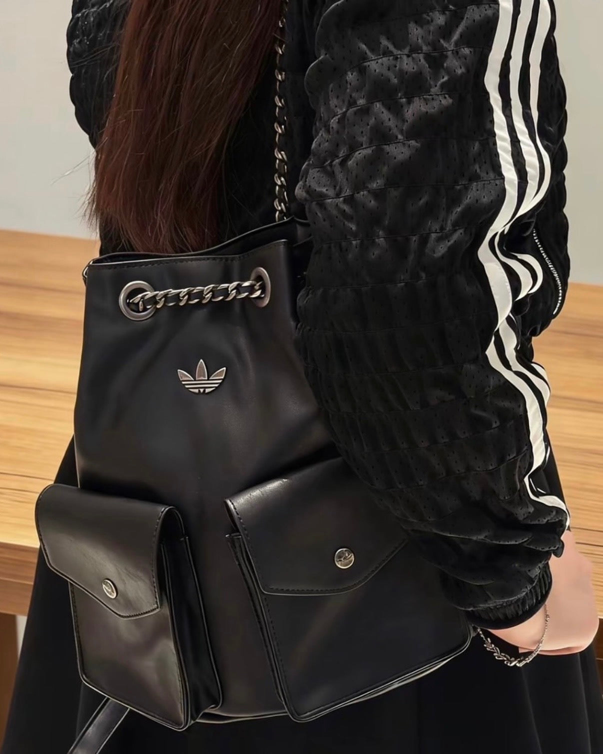 ADIDAS 仿皮 BACKPACK