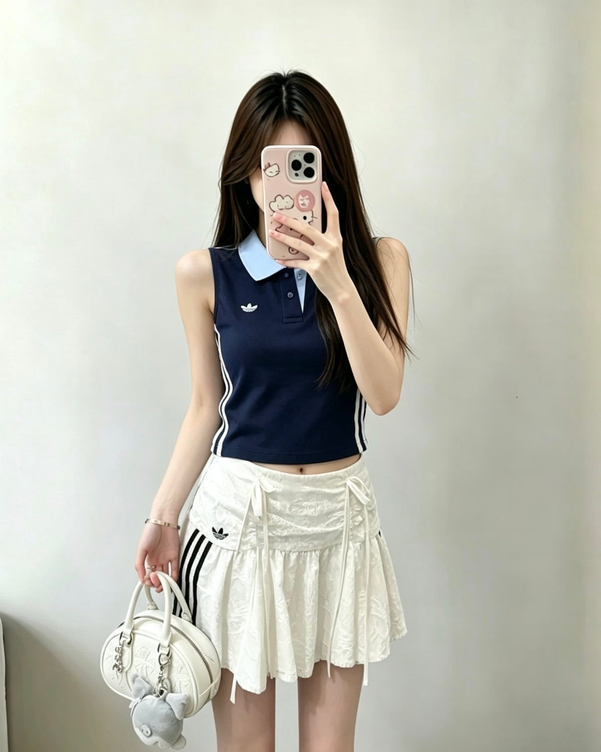 ADIDAS LACE 蕾絲短裙 | 2 COLORS