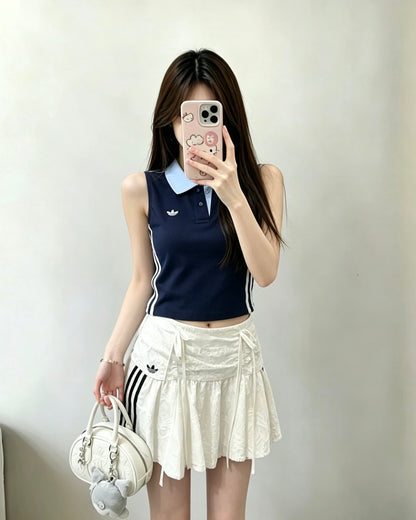 ADIDAS LACE 蕾絲短裙 | 2 COLORS