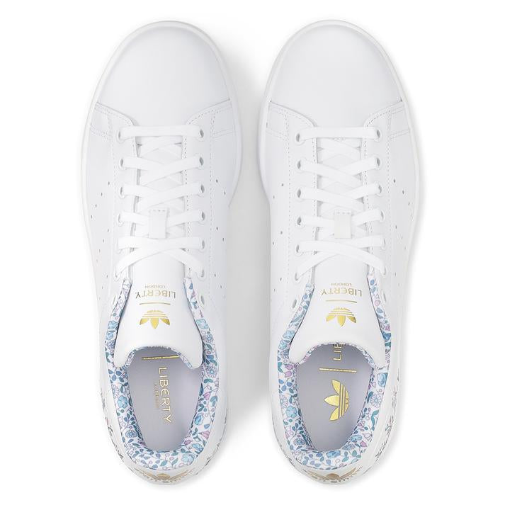 ADIDAS STAN SMITH BLOSSOM WHITE | BLUE FLOWER