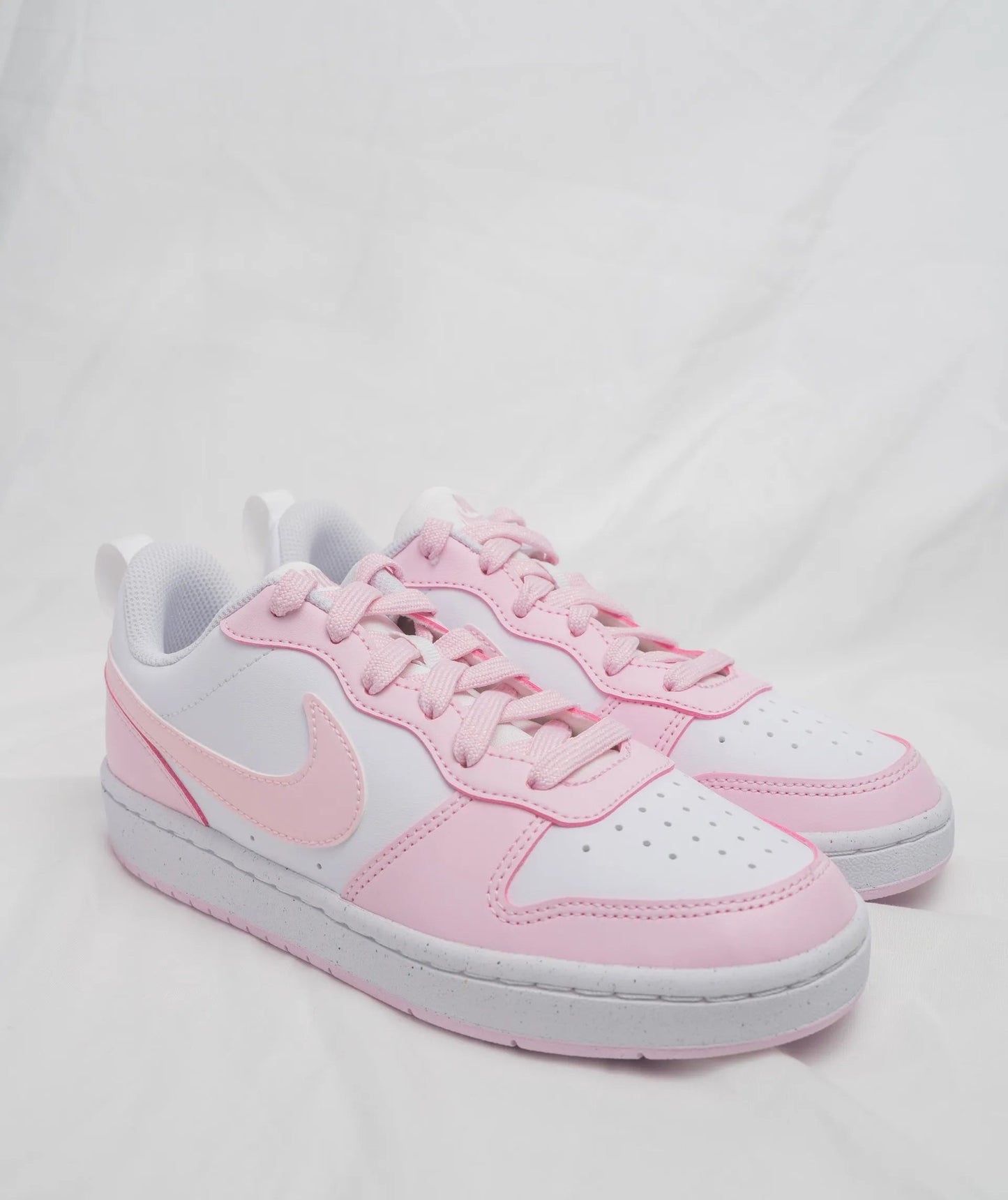 NIKE COURT BOROUGH LOW RECRAFT GS | PINK