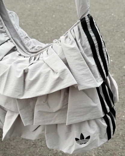 ADIDAS 百摺雲朵袋 | GREY